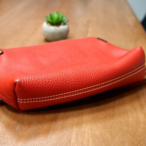 Dooney & Bourke Pebble Grain Katie Crossbody, Vibrant Red - Picture 5 of 8